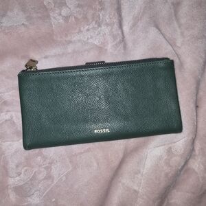 Fossil Dark Green Women's Wallet